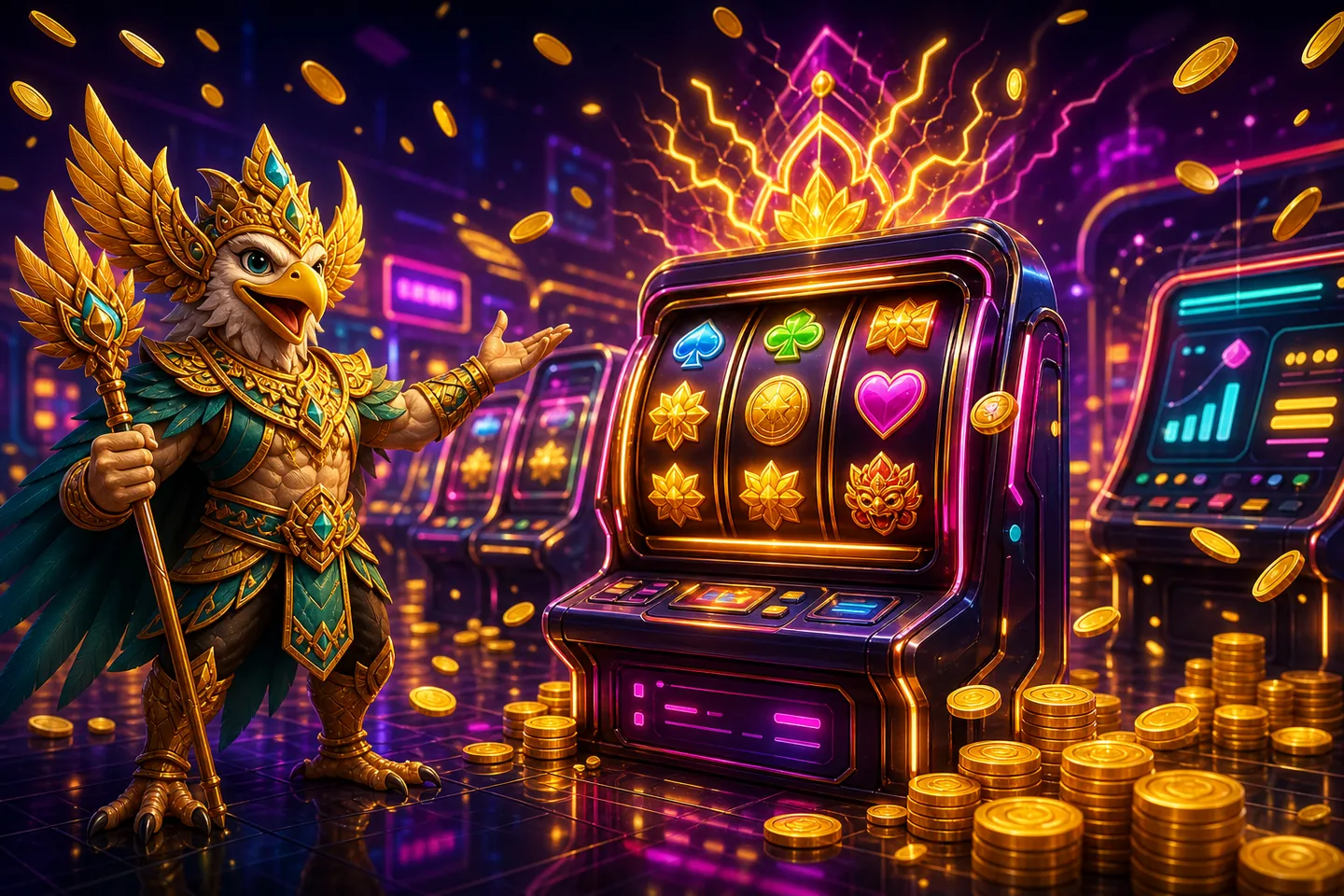 Ilustrasi konsep Kingslot96